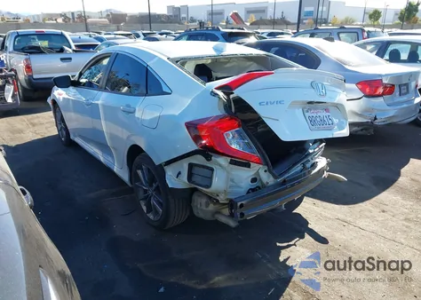2020 Honda Civic Ex-L from USA, damaged, VIN 19XFC1F78LE209817